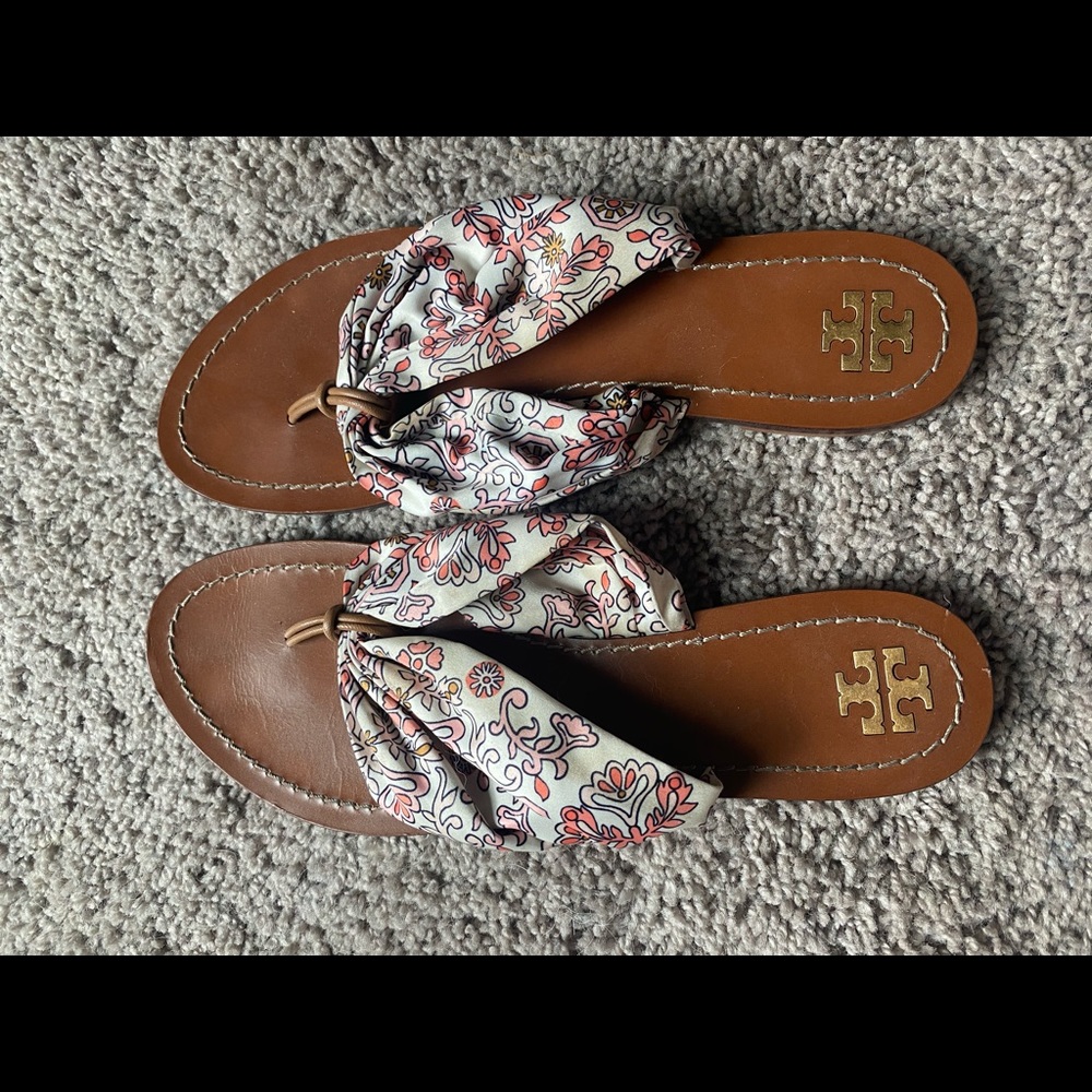 Tory Burch sandals floral print
